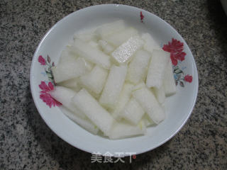Steamed Winter Melon with Salted Duck Egg recipe