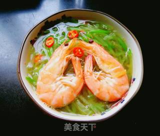 Shredded Radish and Shrimp Soup recipe