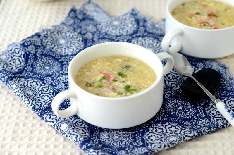 Lazy Meal Lactone Tofu Crab Stick Soup recipe
