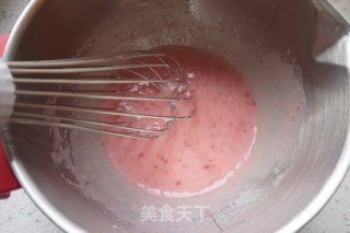 #四sessional Baking Contest and is Love to Eat Festival#strawberry Chiffon Cake recipe