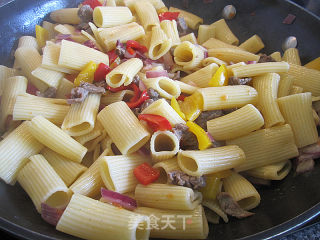 Curry Beef Boiled Spaghetti recipe