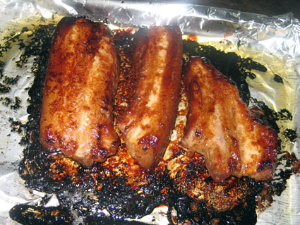 Barbecued Pork with Skin recipe