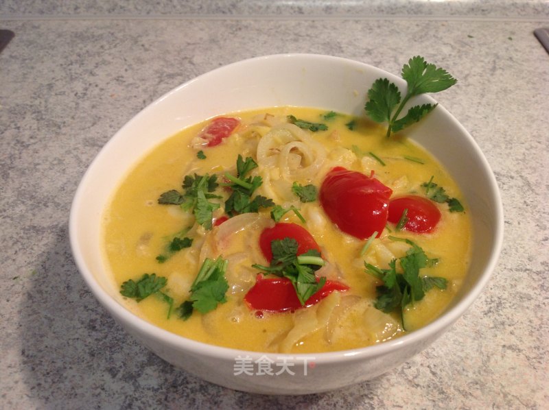 Indian Style Curry Fish Steak