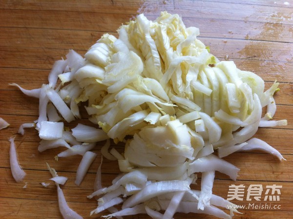 Sting Head Mixed with Cabbage Heart recipe