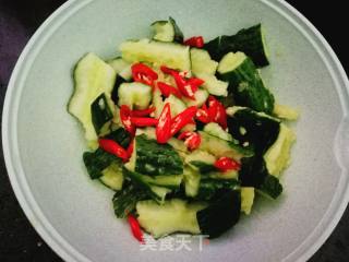 Garlic Patted Cucumber recipe