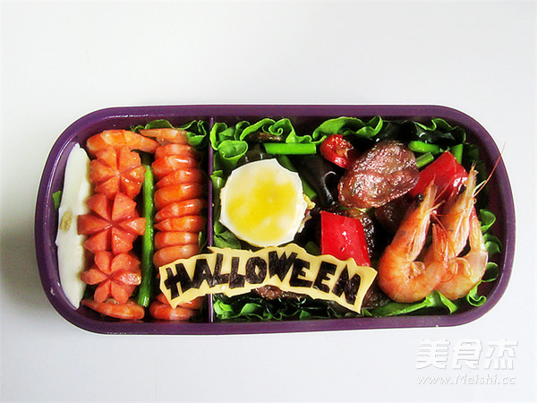 Halloween Bento recipe