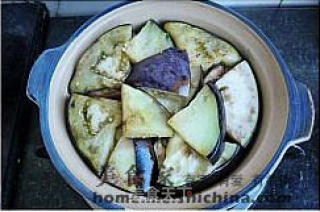 Sausage and Eggplant Claypot recipe