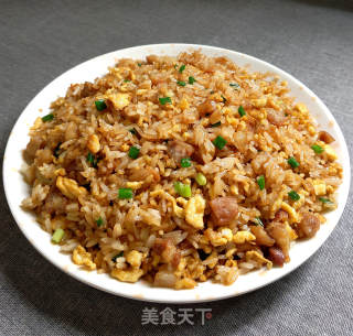 Fried Rice with Oil Residue and Soy Sauce Egg recipe