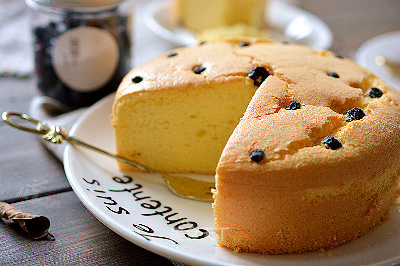 #the 4th Baking Contest and is Love to Eat Festival #blueberry Chiffon Cake recipe