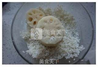 Caramelized Glutinous Rice Lotus Root recipe