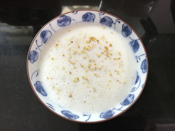 Milk Osmanthus Lotus Root Soup recipe