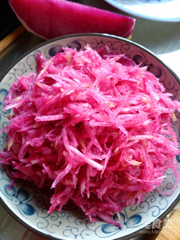 Sweet and Sour Red Radish recipe