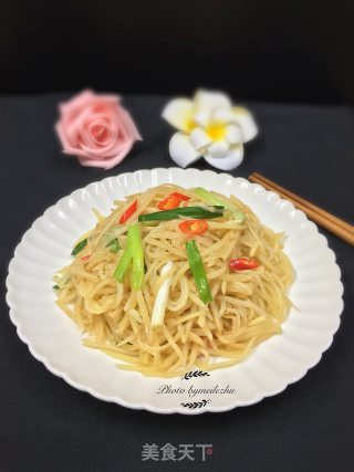 Hot and Sour Potato Shreds recipe