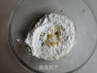 Chive and Peach Crisp recipe