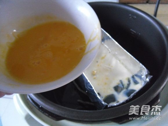 Steamed Three Eggs recipe