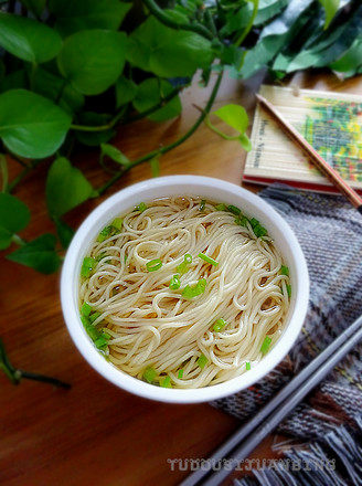 Scallion Noodle Soup recipe
