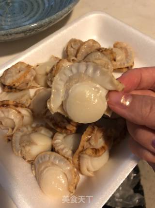 Garlic Butter Fried Scallops recipe