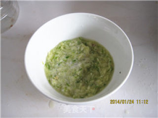 Garlic Vermicelli Mixed with Spinach recipe