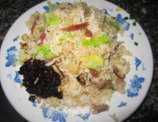 Fried Rice with Scallops recipe