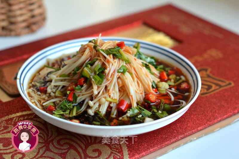 Appetizing Enoki Mushroom recipe