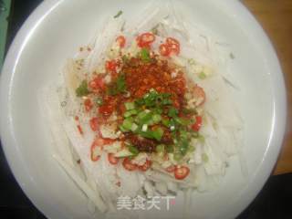 Shredded Radish recipe