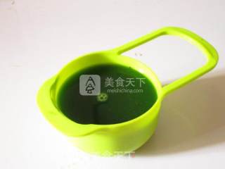 #aca烤明星大赛#spinach Cake Roll recipe