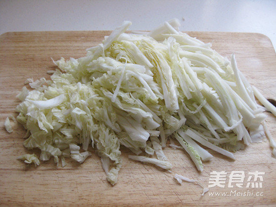 Jellyfish Head Mixed with Cabbage recipe