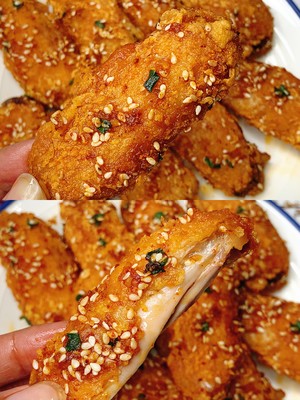 ㊙️the Outside is Crispy and The Inside is Tender.❗️spicy and Crispy Chicken Wings that are Delicious Enough to Lick Your Fingers recipe