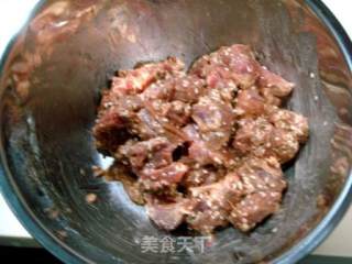 Halal Side Dish "fragrant Fried Sesame Lamb" recipe