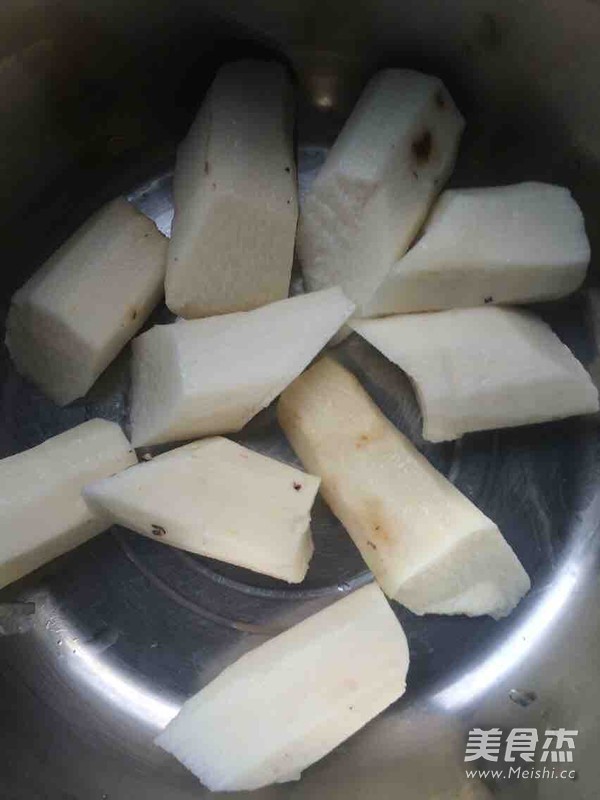 Bamboo Sun Yam Pork Bone Soup recipe