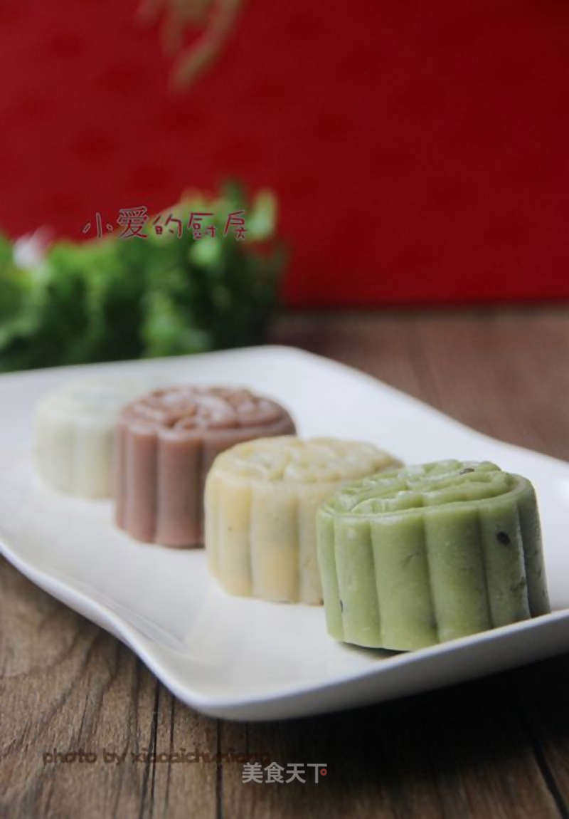 Four-color Jujube Snowy Mooncake recipe