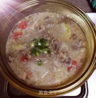 Lamb Stew in Clear Soup recipe