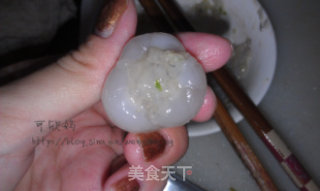 Lychee Shrimp Balls-fruits Can Also be Served on The Table recipe