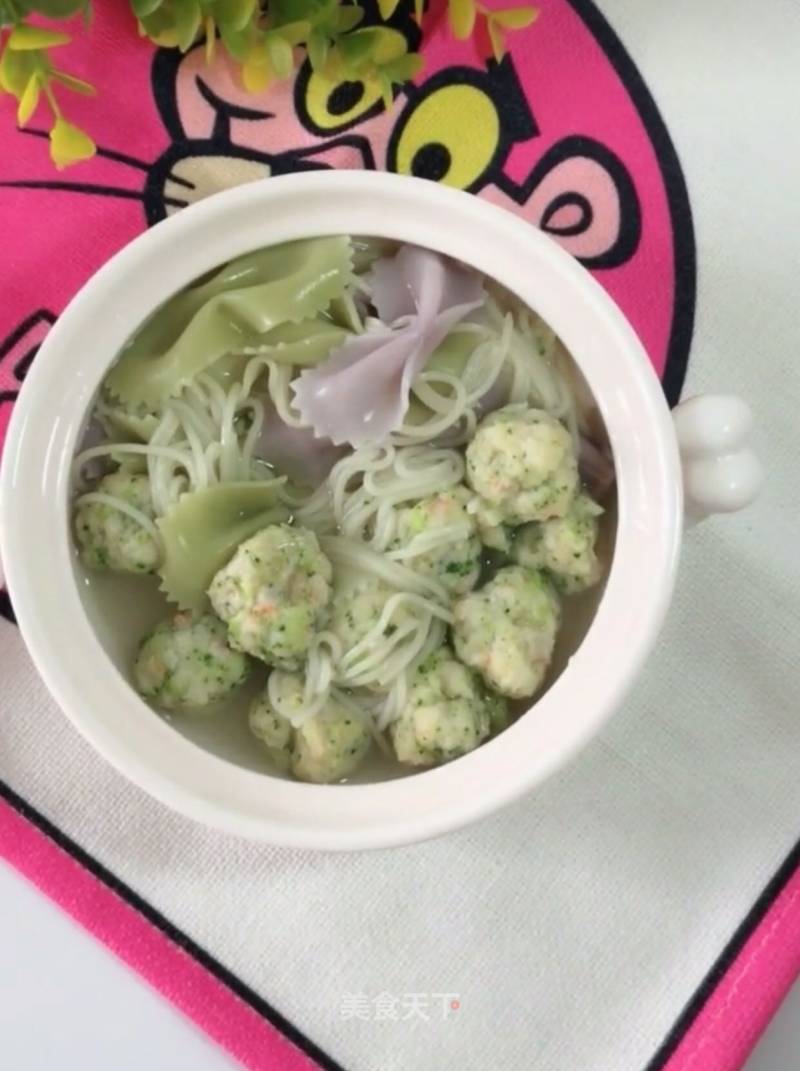 Shrimp Ball Noodle Soup recipe