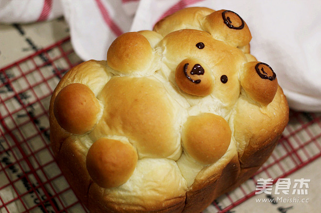 Cute Bear Toast recipe