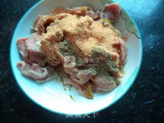 Fried Spicy Beef Skewers recipe