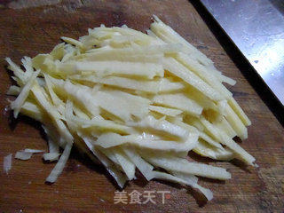 Stir-fried Winter Bamboo Shoots with Kaiyang Pickle recipe