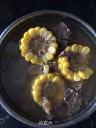 Corn Beef Soup recipe