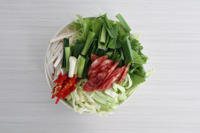 Fried Rice Noodles recipe