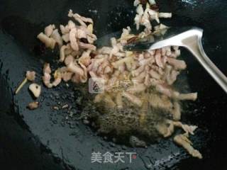 Stir-fried High Bamboo Shoots with Shredded Pork recipe