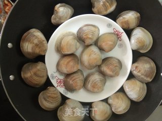 Steamed/steamed White Scallops with Chili and Garlic recipe