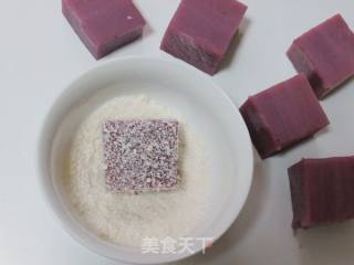 【purple Sweet Potato Cake】 recipe