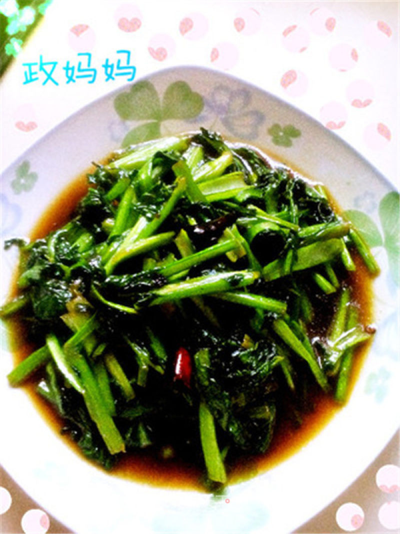 Stir-fried Moss recipe