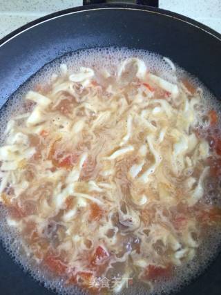Tomato Beef Noodle recipe