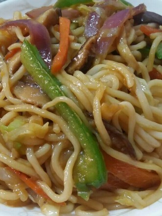 Fried Noodles with Vegetables