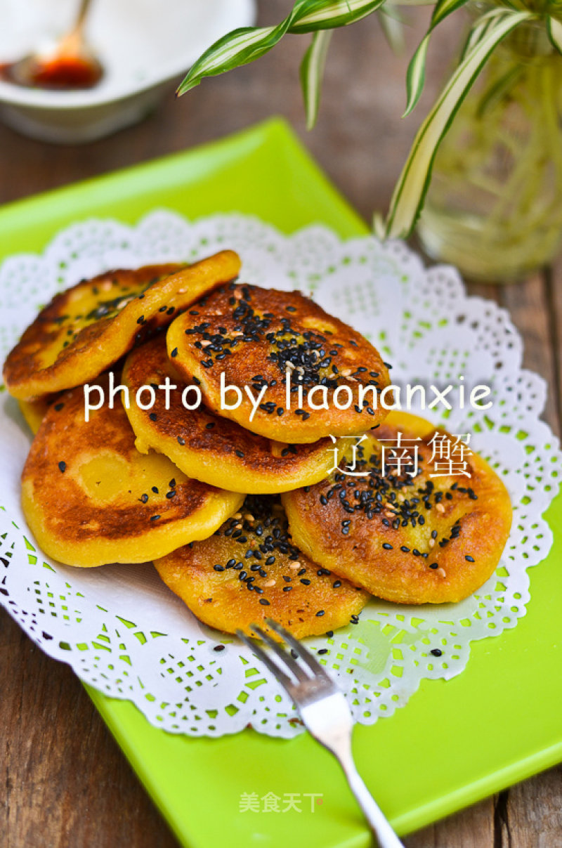 Sesame Potato Cake recipe