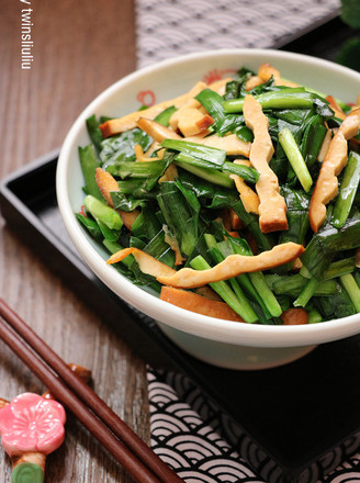 Kuaishou Vegetables | Stir-fried Leeks recipe