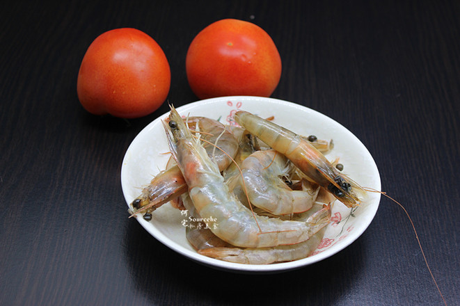 Braised Prawns in Tomato Sauce recipe