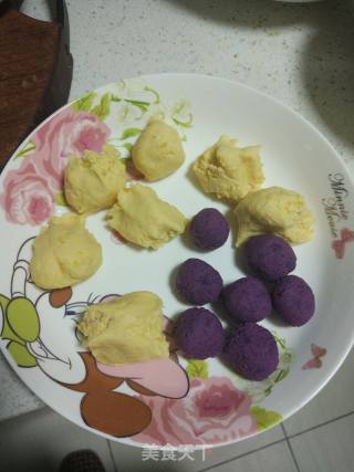 Purple Sweet Potato Glutinous Rice Cake recipe