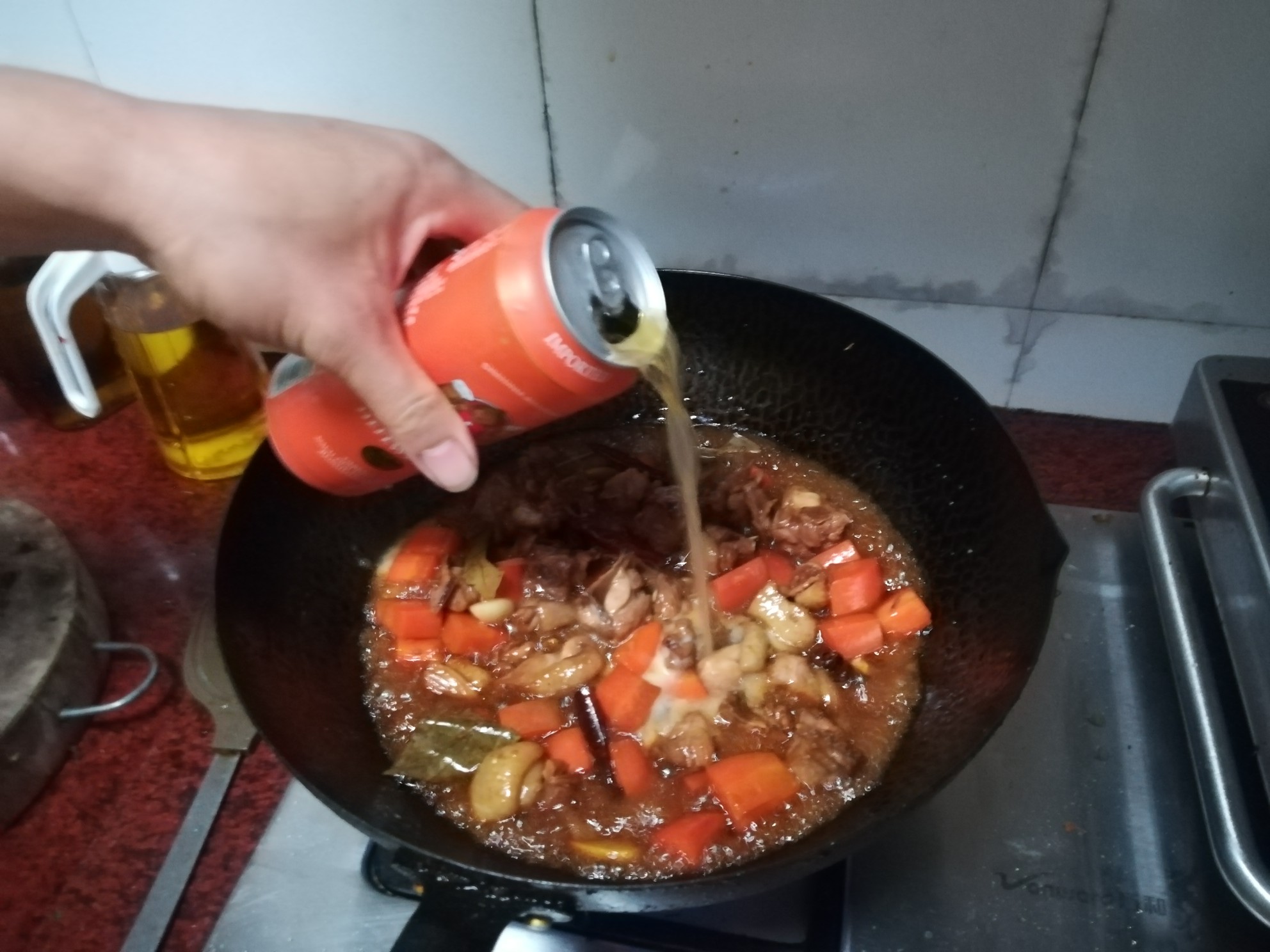 Carrot Beer Duck recipe